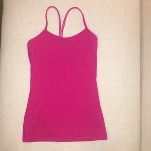 Lululemon pink tank